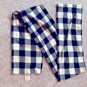 NWT Lands’ End Plaid Fleece Scarf Fall Winter Classic Gorpcore Unisex